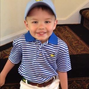 Kids Belt. Masters Augusta youth. Leather EUC. Maybe wore once? Super cute!